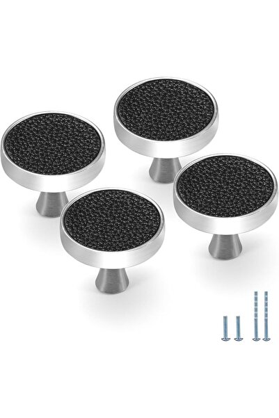 GENERAL 8 pcs Brushed Brass Cabinet Knobs for Kitchen Bathroom, Decorative Fu...