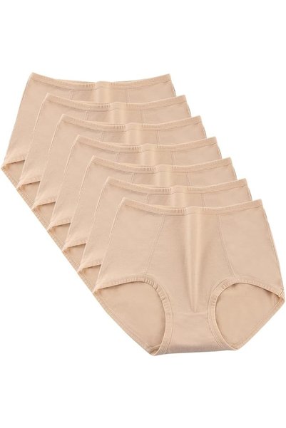 Dress Cici Plus Size High Waist Cotton Underwear for Women, Stretch And Class...