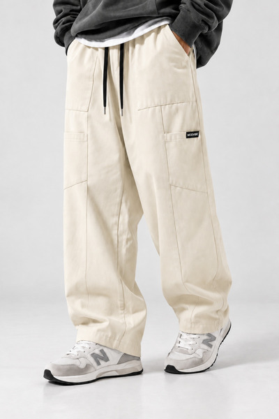 Modivibe Men's Baggy Cargo Pants Oversize Comfortable Fit