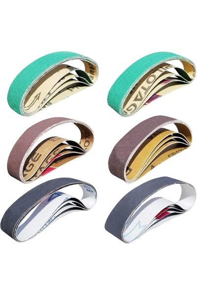 Tockrop 24 Pcs 3/4" x 12" Replacement Belt Kit for Work Sharp Knife & Tool Sh...