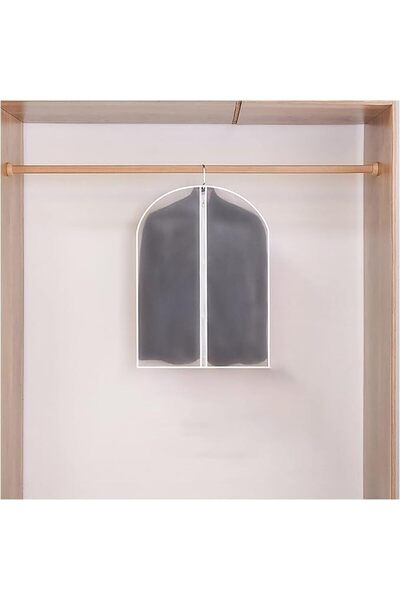 GENERAL 5 Pieces Clothes Bags for Hanging Clothes,Clear Dust Cover for Clothe...