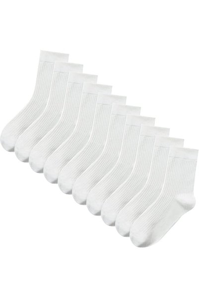 Dress Cici Mid Calf Crew Socks 5-Pairs