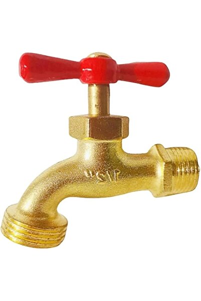 Generic Irrigation Hose Bibb, 1/2 3/4 inch MIP Connection, 3/4 inch MHT Conne...