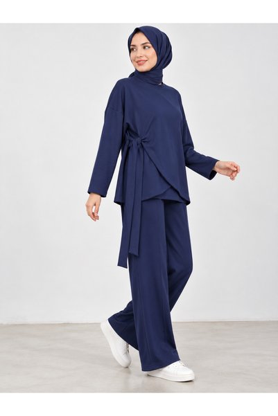 LİVATEX Osyho Suit Pants with Stripes and Side Ties