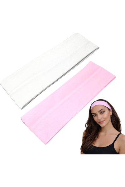 Westend Kitap Okuma Lambası WESTEND CHOICE 7cm Wide Headbands 2 Pack Plain St...