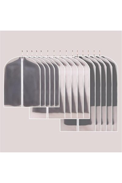 GENERAL 15 Clothes Bags Dust Covers for Clothes, PEVA Dress Cover Suit Protec...