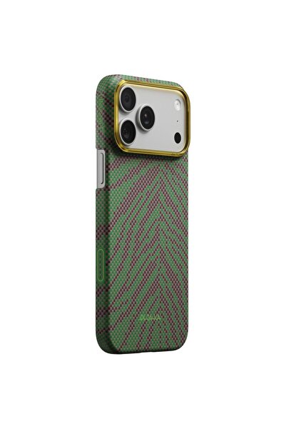 PITAKA Husă Edge Case Breath of Veins pentru iPhone 17 Pro sprout surge