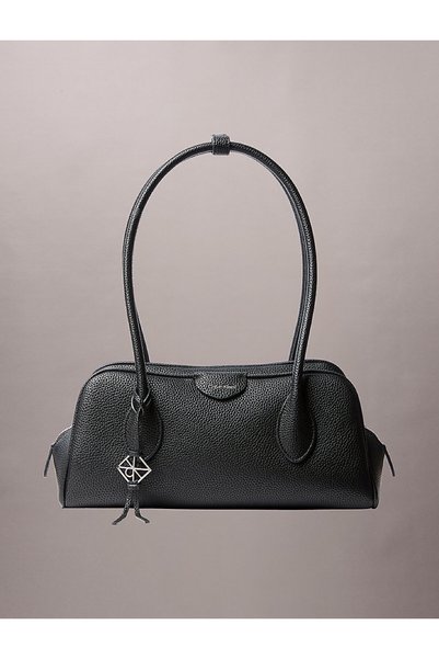 Calvin Klein Women's Emblem Trio Pebble Shoulder Bag