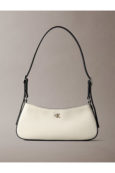 Calvin Klein Women's CK Canvas Small Shoulder Bag