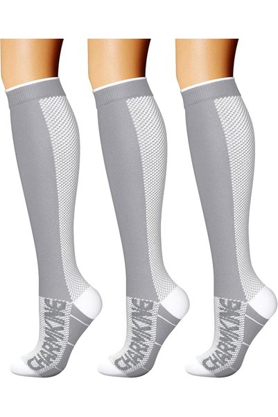 CHARMKING Compression Socks (3 Pairs), 15-20 mmhg is BEST Athletic & Medical ...