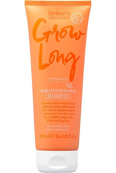 Umberto Giannini Grow Long Root Stimulating Caffeine Shampoo, Vegan & Cruelty...