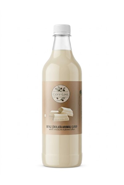 Beyaz Çikolata Aromalı Sos – Kahve, Milkshake ve Tatlılar İçin