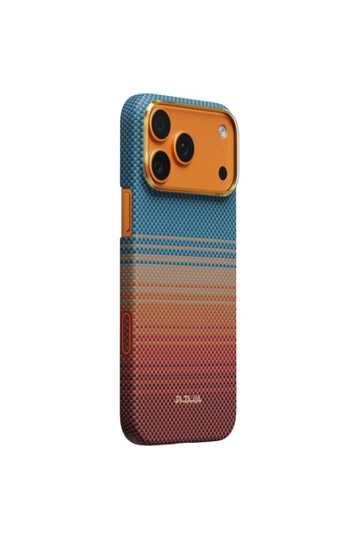 PITAKA Husă Edge Case California Dream 01 pentru iPhone 17 Pro Max apus de soare