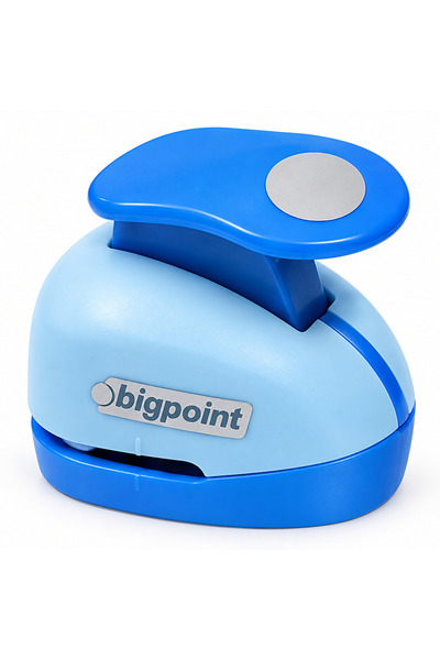 Bigpoint Shaped Hole Puncher 1.6 cm Round