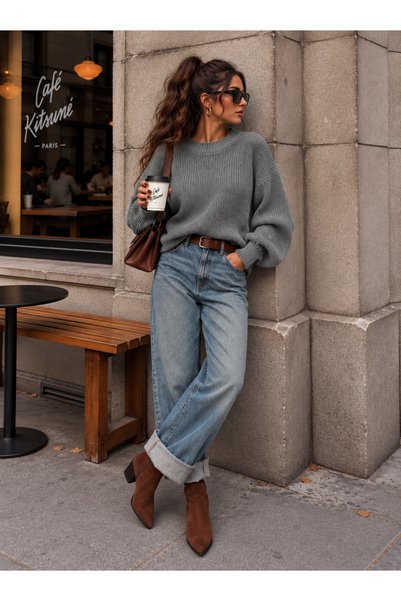 Cherry Butik Casual Women's Sweater Color Color