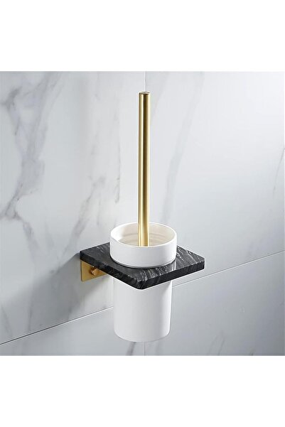 Generic Luxury Natural Marble Towel Rack, Bathroom Towel Holder, Tissue Holde...