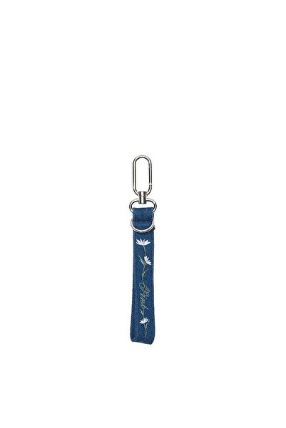 Victoria's Secret Denim Wristlet Keychain