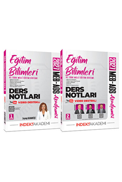 İndeks Akademi 2027 MEB-AGS Akademisi Eğitim Bilimleri ve Türk Milli Eğitim S...