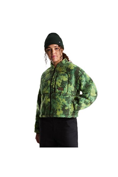 THE NORTH FACE F0A8Kr0T2Z1-R W Extreme Pile 2 Fz Jacket -Print Women's Coat G...