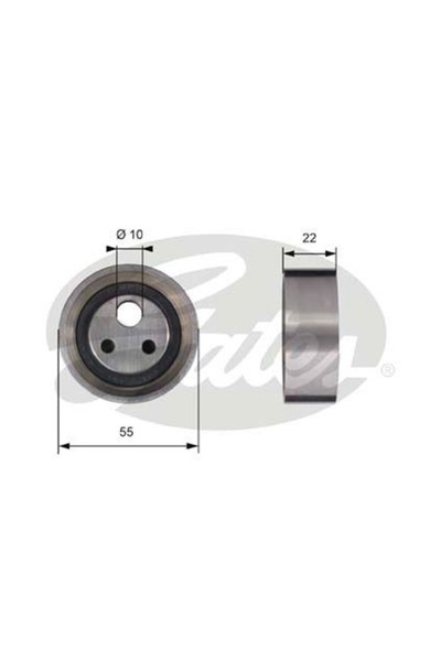 EKSANTRIK GERGI RULMANI KANGOO MEGANE 96> LOGAN 04> SANDERO 1.4 1.6 09> (DIS CAP 55MM/IC CAP