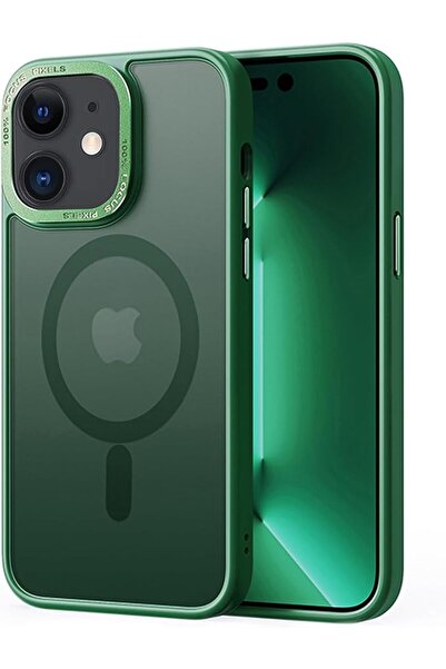 GENERAL Magnetic Case Compatible with iPhone 11, Translucent Matte Non-Slip a...