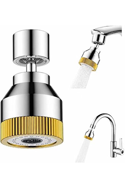 Novax Faucet Sink Aerator, Anti-slip Swivel Extender Sprayer, Faucet Attachme...