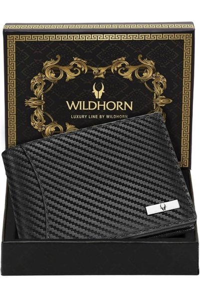 Wildhorn unisex-adult Leather Wallet for Men Bi-Fold Wallet