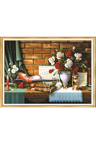 LİVA CRAFT Art & Craft مجموعة ألغاز الرسم الماسي، الموت الطبيعي الكلاسيكي مع ...