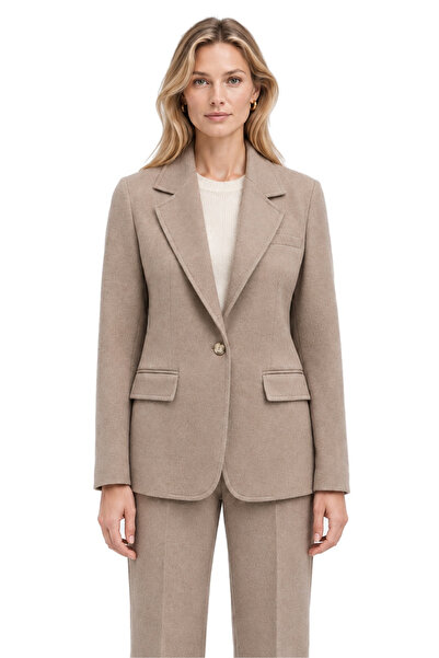 Perspective Single Button Classic Jacket