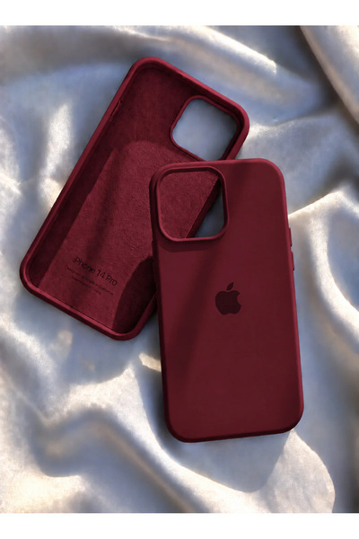 CaseKİdükkan iPhone 14 Pro Uyumlu Lansman Silikon Kılıf – Premium Yumuşak Dok...