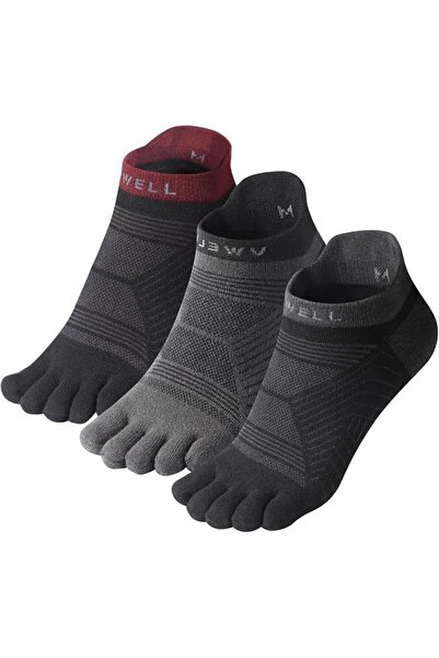 GENERAL VWELL Unisex Adult 3ts Toe Socks