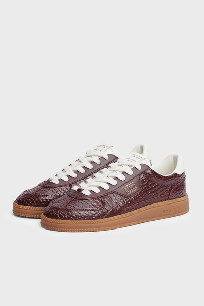 Tommy Jeans Hakiki Deri Sneaker Ayakkabı Kadın AYAKKABI EN0EN03121 GSA