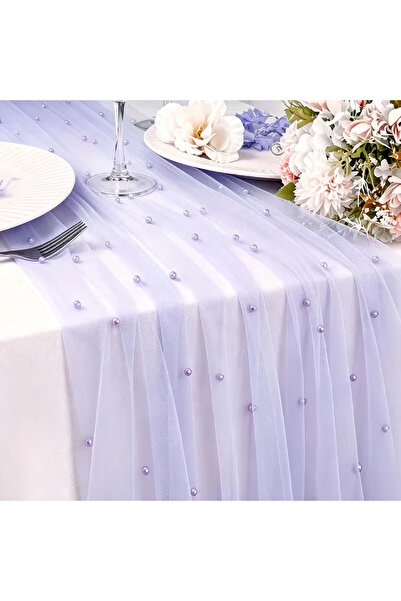 GOLDCENTER TUL CU DETALII DE PERLE |   TUL DECORAT PENTRU UȘĂ |   Tul decorat...