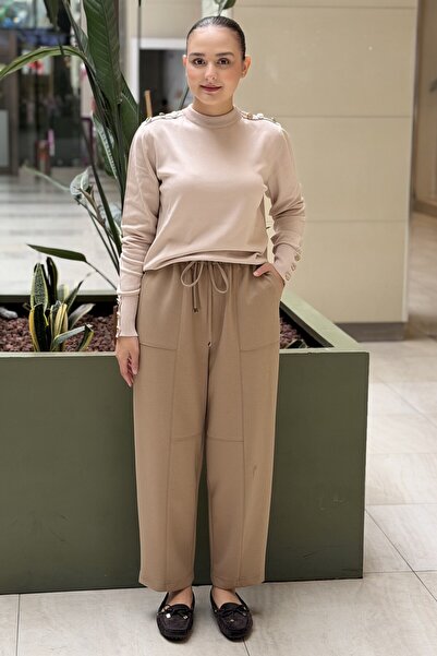 sentez giyim Sentez Stretch Carrot Leg Pants