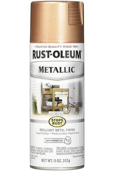 rusticceramic طلاء رذاذ معدني من Rust-Oleum 248636 لوقف تكون الصدأ، 11 أونصة،...