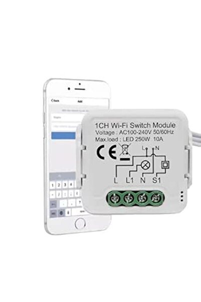 LUMIVE WiFi Smart Light Switch Module, Manual Breaker, Works with Voice Assis...