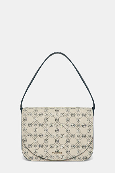 Vakko BEYAZ MONOGRAM ÇANTA