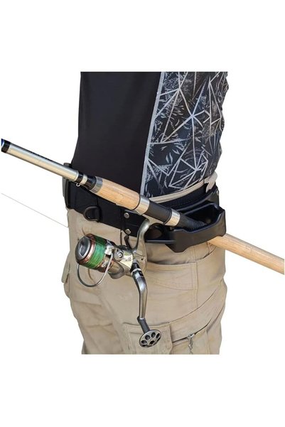 GENERAL Fishing Belts Rod Holder,3rd Hand Belt,Fishing Wading Belt,Fishing Be...