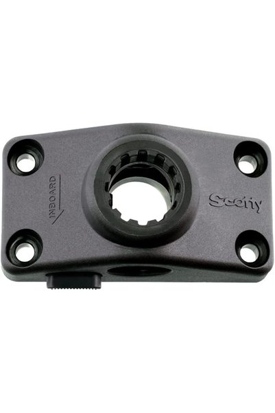 Scotty #241L-BK Locking Side Deck Mounting Bracket