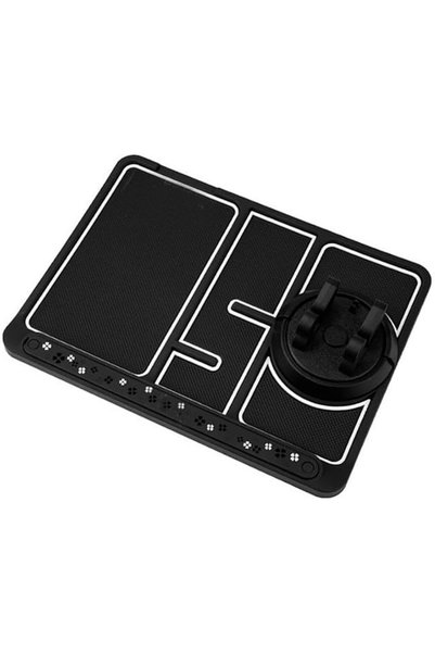 ASKIND Anti Skid Car Dashboard Mat, Multi-Functional 4 in 1 Car Anti-Slip Pho...