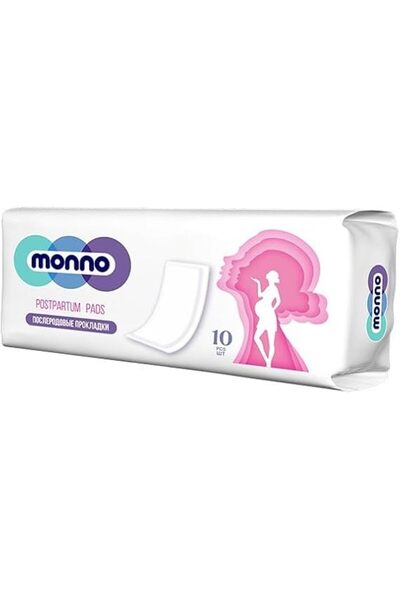 Monno Disposable Postpartum Sanitary Pads 10-Pieces