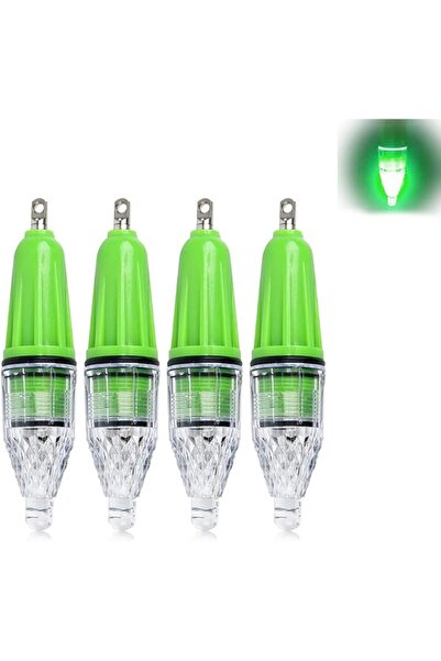 KASTWAVE ضوء صيد السمك تحت الماء بتقنية LED، 4 قطع من أضواء الصيد LED فائقة ا...