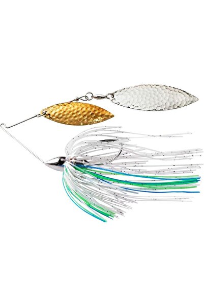 WAR EAGLE CUSTOM LURES طعم صيد سمك سبينر بيت بإطار من النيكل من وور إيجل