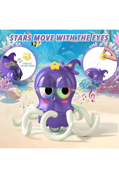 CENXI Dancing Jellydancer Kids Toy, Baby Toy Learning Crawling Jellydancer Tummy Time Toy for Boy 3-6 Girl