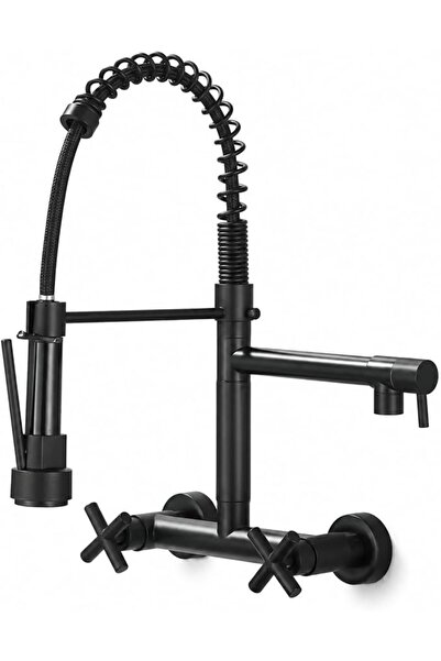 GENERAL Kitchen Faucet with Pull-Down Sprayer, Single Handle, 360 Degree Swiv...