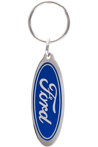 Plasticolor 004191R01 Ford Oval Logo Enamel Keychain