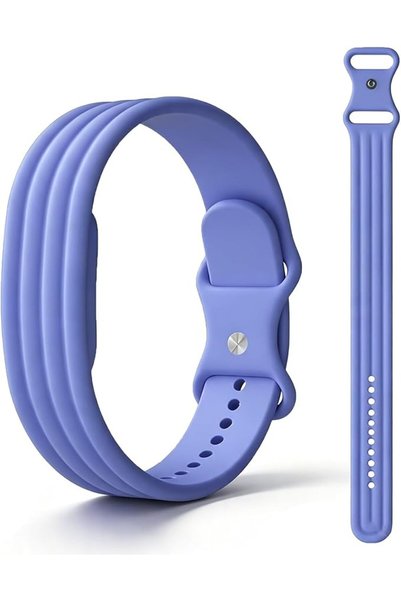 GENERAL حزام سيليكون لـ Fitbit Air، حزام رياضي قابل للتنفس