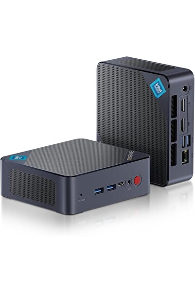 GENERAL جهاز كمبيوتر مكتبي صغير BOSGAME P4 للألعاب والمكتب، معالج Ryzen 7 570...