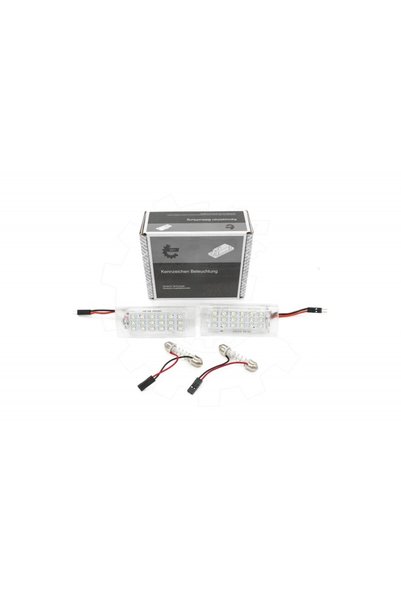 ESEN SKV Iluminare LED plăcuță de înmatriculare BMW X3 X5, set complet 511370...