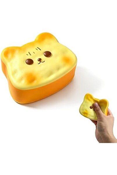 TERRIFI Bread Squishy – لعبة فيدجيت لتخفيف التوتر بطيئة الارتفاع للبالغين وال...